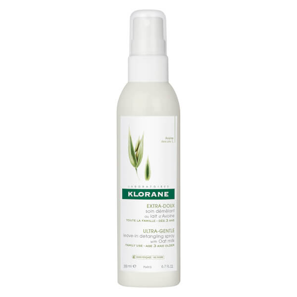 KLORANE Leave-In Detangling Spray with Oat Milk