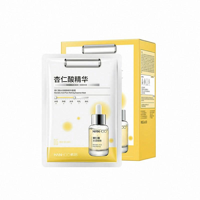 韓后杏仁酸水潤細膚精華面膜