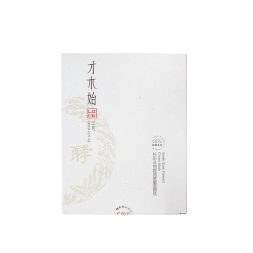 才木始科研谷物舒顏酵醒面膜貼