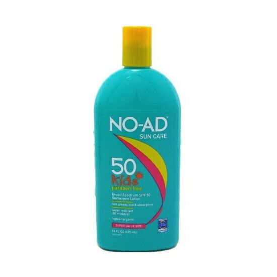 NO-AD 兒童溫和防曬乳液 SPF 50