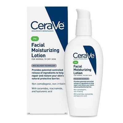 CeraVeR面部夜間補水保濕乳液