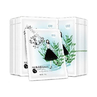 容園美黑藻水漾透亮黑面膜