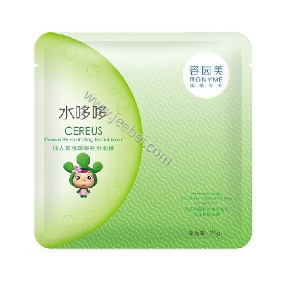 容園美 仙人掌水哆哆補水面膜