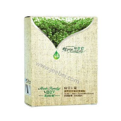 膜法世家綠豆甘草緊致淡紋蠶絲眼膜貼