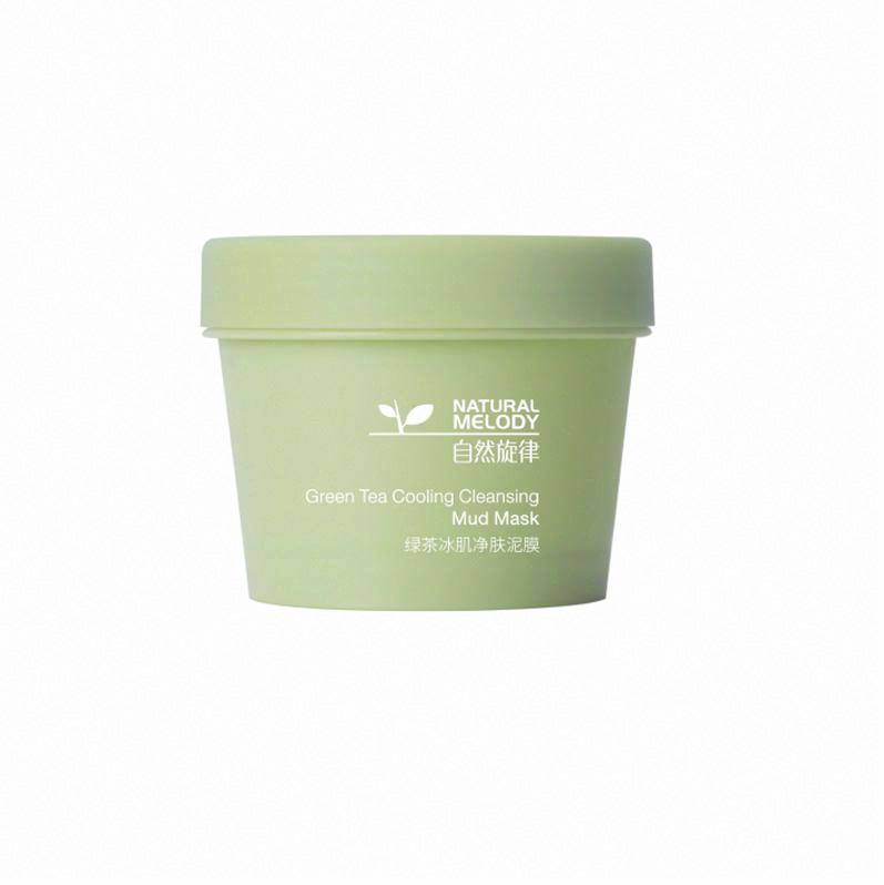 自然旋律綠茶冰肌凈膚泥膜