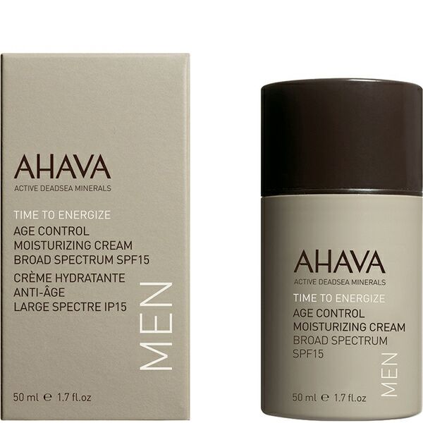 AHAVA Men\'s Age Control Moisturizing Cream Broad Spectrum SPF 15