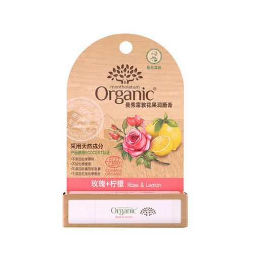 曼秀雷敦花果潤唇膏-玫瑰+檸檬