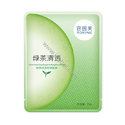 容園美  綠茶清透調理面膜