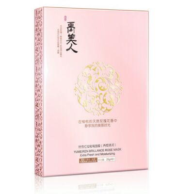禹美人麗雪紅妝玫瑰面膜（養顏清潤）