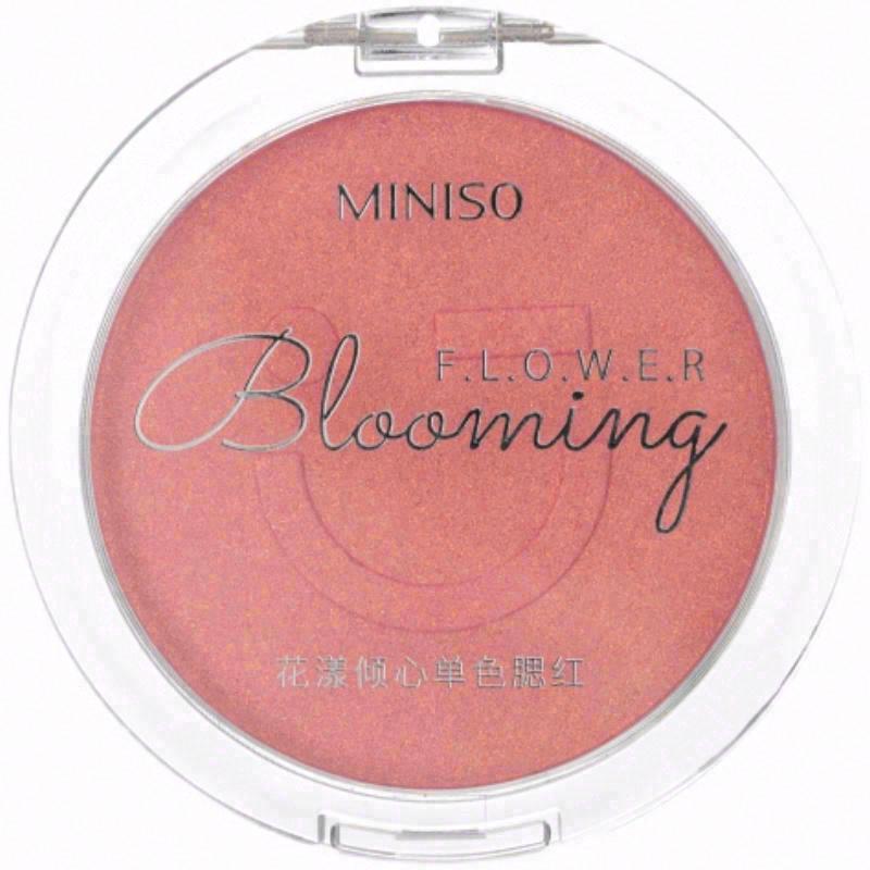 MINISO花漾傾心單色腮紅（粉紅佳人）