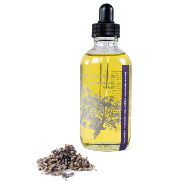 Red Flower French Lavender Aromatherapeutic Body Oil