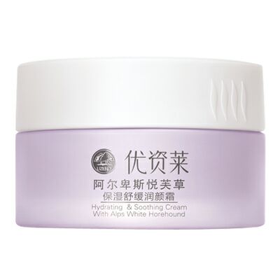 優資萊阿爾卑斯悅芙草保濕舒緩潤顏霜
