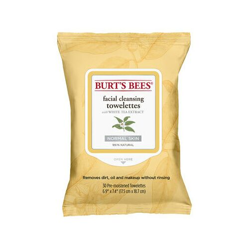 BURT'S BEES 小蜜蜂敏感肌白茶提取卸妝濕巾