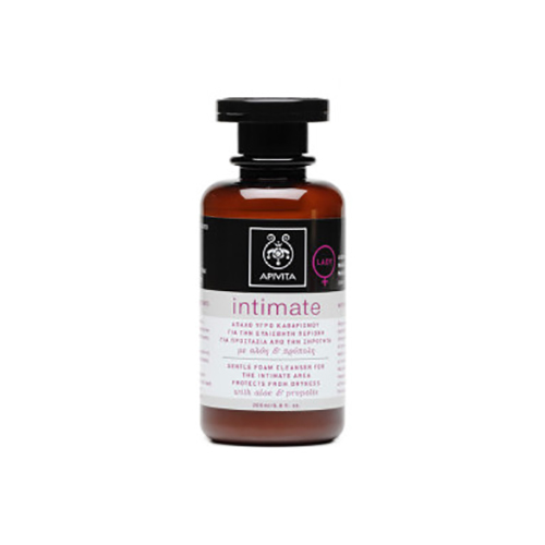 Apivita Gentle Foam Cleanser for the Intimate Area Protects from Dryness