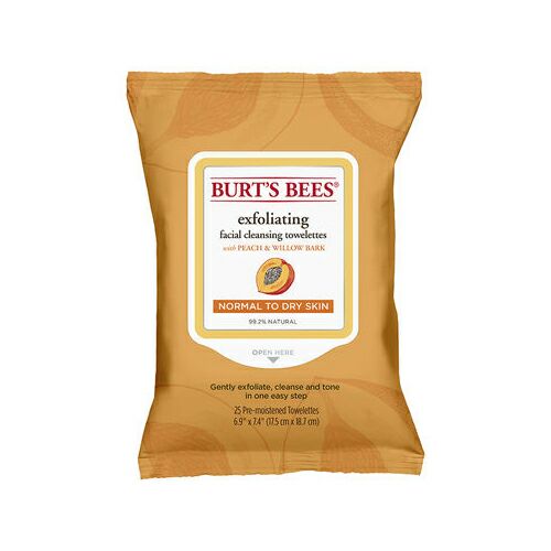 BURT'S BEES 小蜜蜂蜜桃柳皮卸妝濕巾