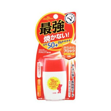 近江兄弟 蔓莎小熊防曬防水防汗紅色 SPF50+ PA++++
