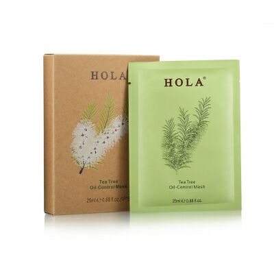 赫拉茶樹植物調理控油面膜貼