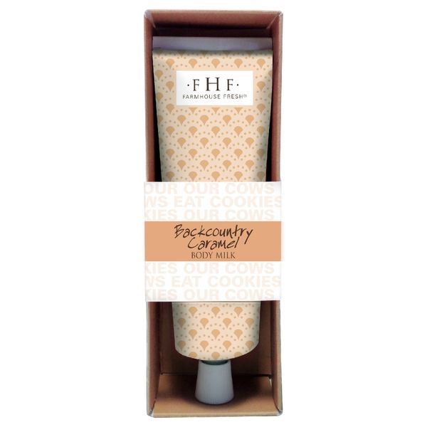 FarmHouse Fresh Backcountry Caramel Body Milk Travel Lotion