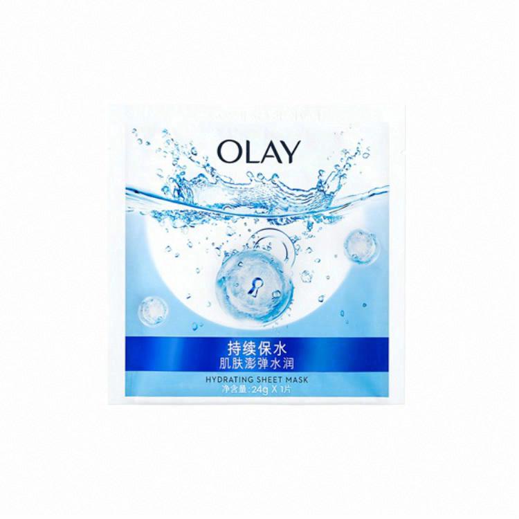 Olay 煥采瑩潤沁透補水面膜