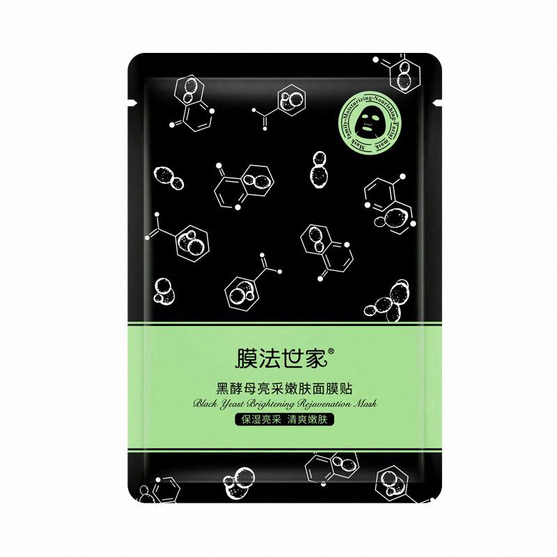 膜法世家黑酵母亮采嫩膚面膜貼