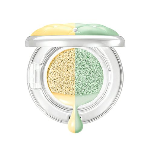 美國PHYSICIANS FORMULA 礦物氣墊兩色隔離SPF20黃色/綠色