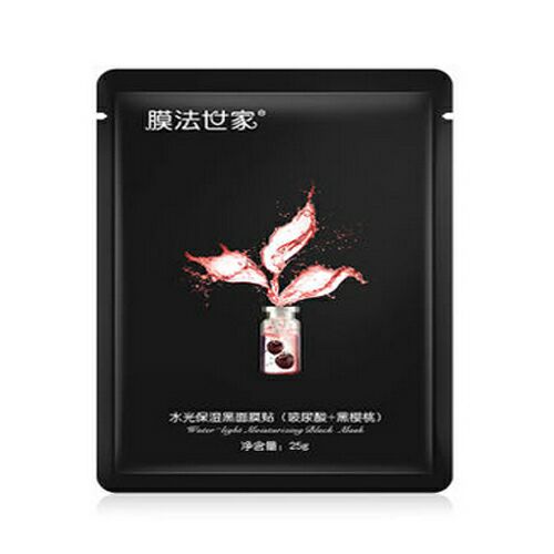 膜法世家水光保濕黑面膜貼（玻尿酸+黑櫻桃）