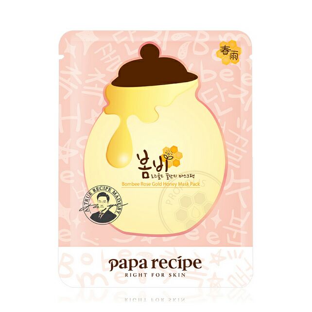 Paparecipe 春雨玫瑰黃金蜂蜜面膜
