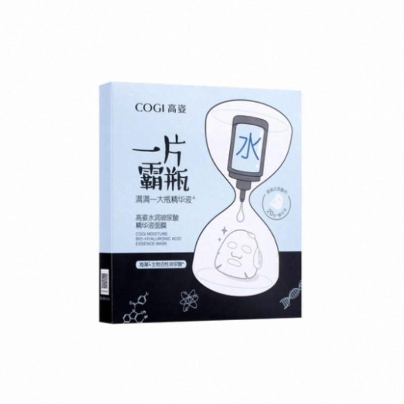 高姿玻尿酸補水沁潤精華液面膜