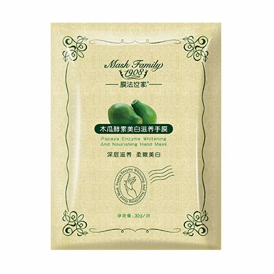 膜法世家木瓜酵素柔嫩滋養手膜