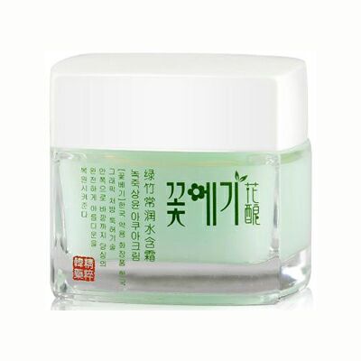 花釀綠竹常潤水含霜