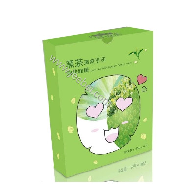 容園美黑茶清爽凈油細膚面膜