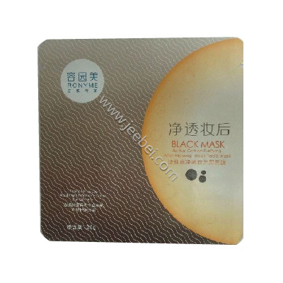 容園美 活性炭凈透妝后黑面膜