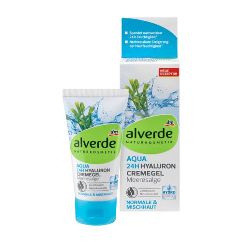 Alverde 艾薇德海藻24小時平衡保濕面霜