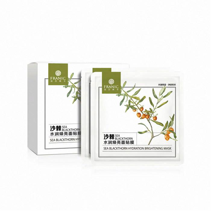 法蘭琳卡沙棘水潤煥亮面貼膜
