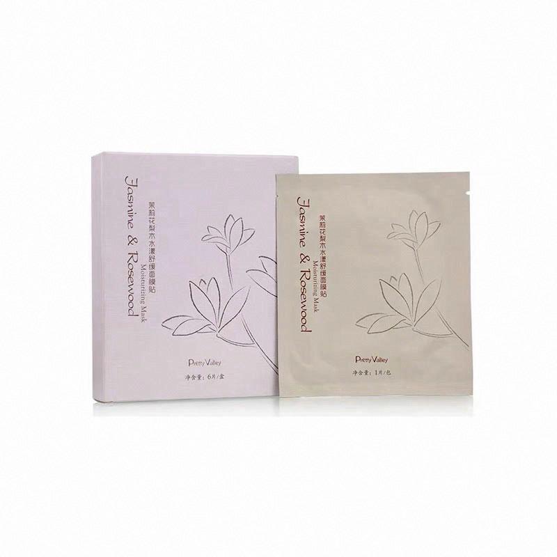 Pretty Valley茉莉花梨木水漾舒緩面膜貼