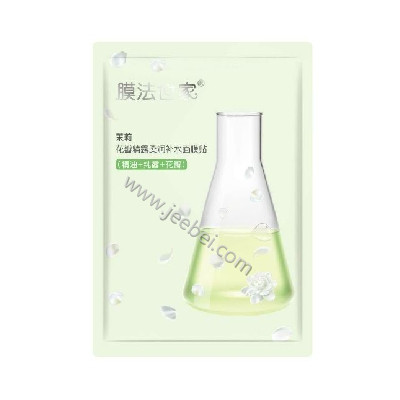 膜法世家茉莉花瓣精露柔潤補水面膜貼