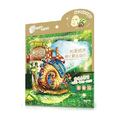 容園美光采綻亮蝸牛原絲面膜