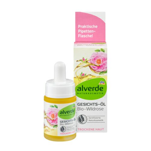 Alverde 艾薇德野玫瑰面部護理精油