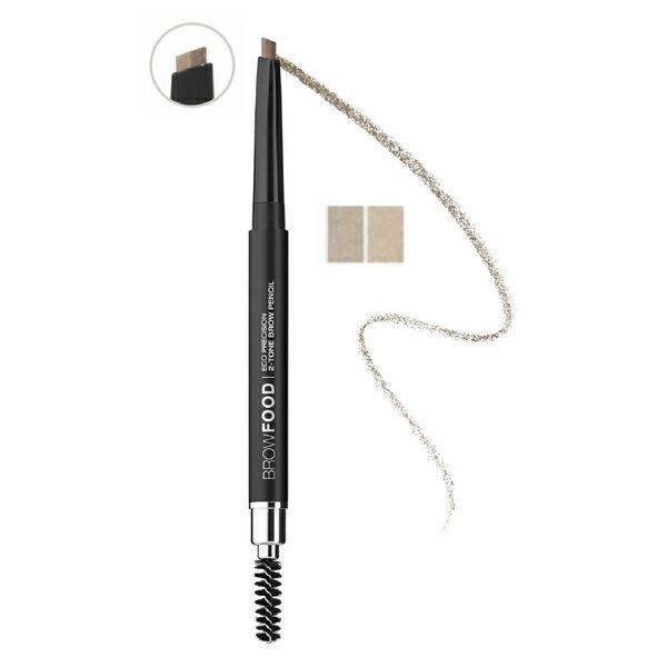 LashFood Eco-Precision 2-Tone Brow Pencil - Blonde