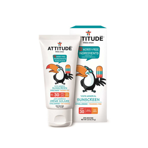Attitude 兒童防曬霜SPF30