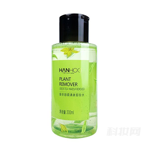 韓后綠茶舒顏清新卸妝水