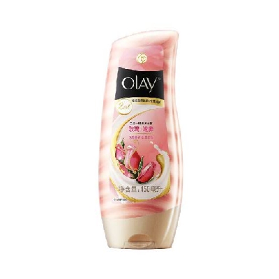 Olay二合一精油沐浴霜-玫瑰滋養