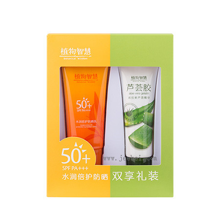 植物智慧 水潤倍護防曬乳SPF50+PA+++