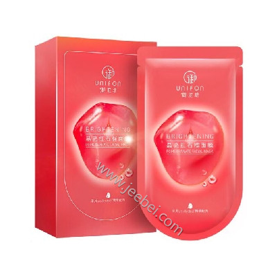 御泥坊晶亮紅石榴面膜