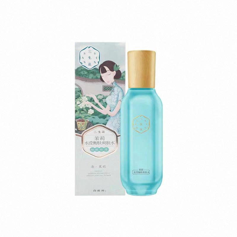百雀羚三生花茉莉水盈清潤柔膚水