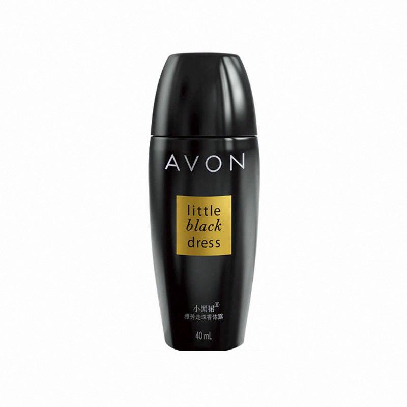 AVON小黑裙雅芳走珠香體露