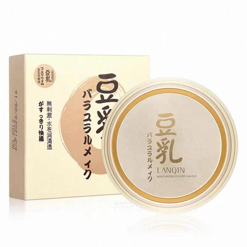 LANQIN蘭琴豆乳養潤保濕粉餅