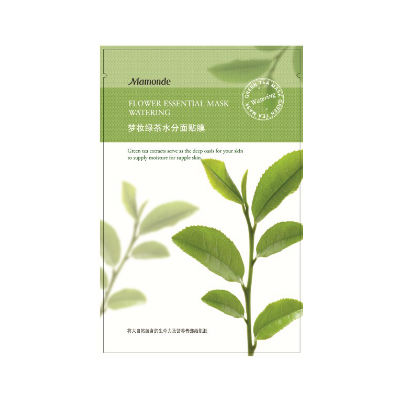 夢妝綠茶水分面貼膜