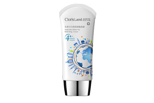 ClorisLand  花皙蔻孔雀石白茶清透隔離霜