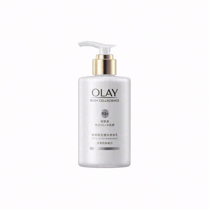 OLAY精華身體乳 瑩亮透光